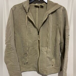 Kim Rogers Women’s Green Hooded Jacket